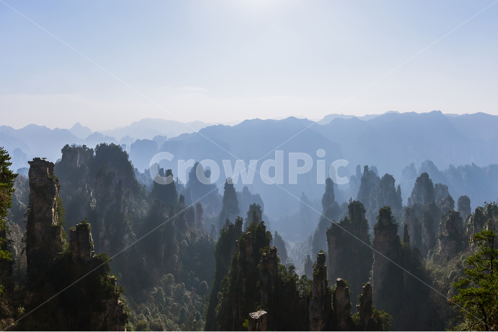 장가계,산,중국,풍경,하늘,자연,풍경,nature,landscape,해외,외국,세계,foreign,oversea,world,세계자연풍경,해외자연풍경,외국자연풍경,world nature landscape,outdoors,옥외
