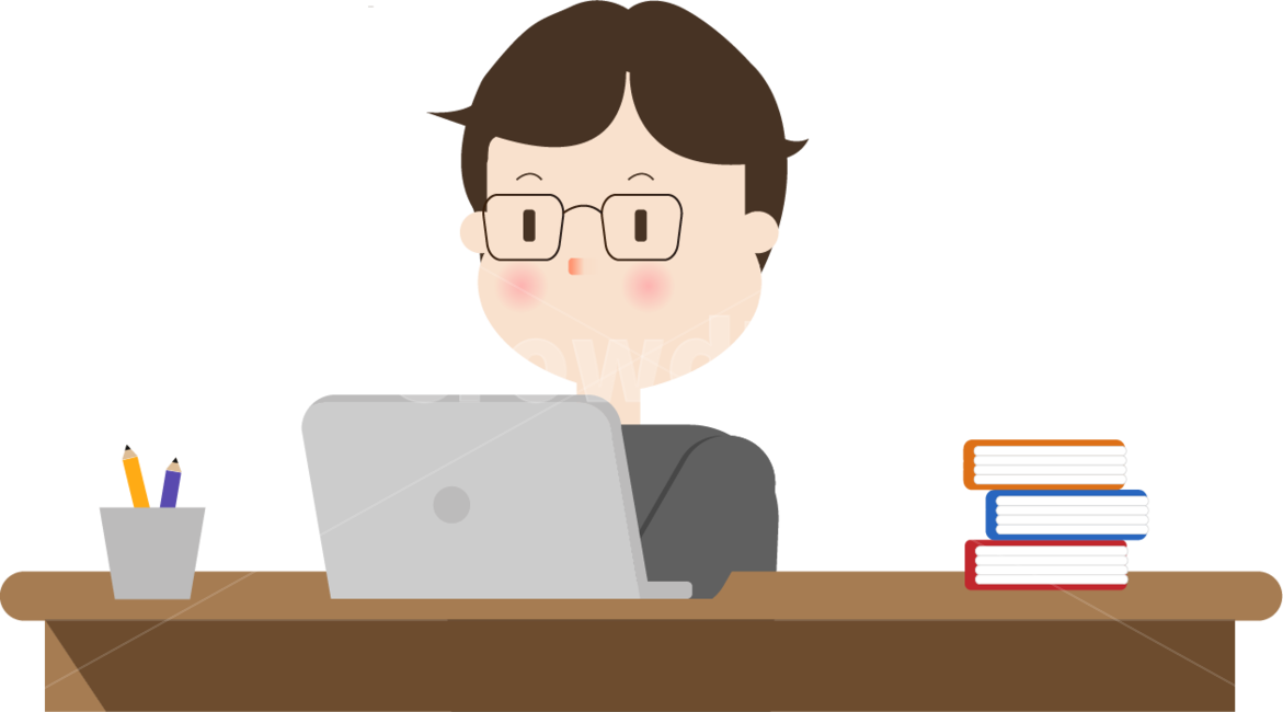 재택근무,남성,컴퓨터,직장인,노트북,workman,business,챗상,책,노트,일,work,학생,과제,남학생,대학생,일러스트,illustration,욜로,YOLO,1인가구