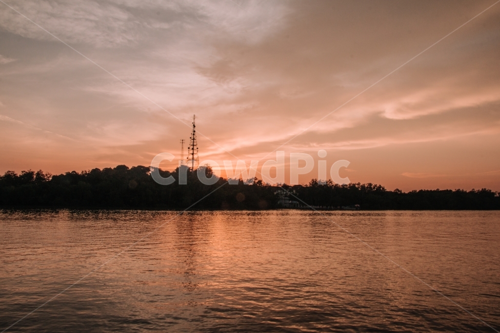 말레이시아,노을,호수,하늘,구름,여행,malaysia,sunset,sky,travel,asia,동남아시아,beatiful,summer,여름,자연,풍경,nature,landscape,색깔,색상,색채,색감,color sense,color sensitivity,feeling of color,outdoors,옥외,dusk,황혼,일몰,red sky,붉은 하늘,dawn,새벽