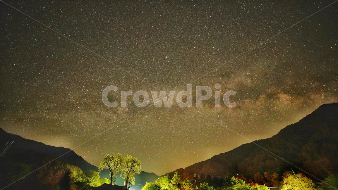 은하수,별,야경,강원도,나무,자연,galaxy,시골풍경,자연,풍경,nature,landscape,야경,밤,nightscape,night,outdoors,옥외