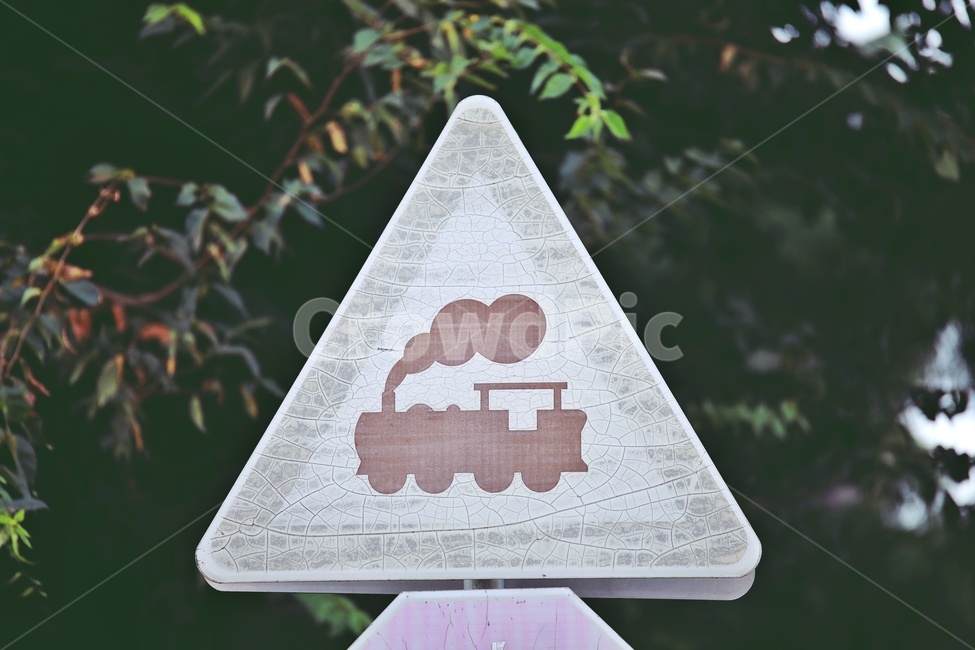 표지판,안내판,증기기관차,열차,aroadsign,asteamlocomotive,train