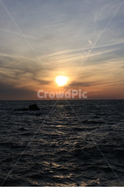 하늘,자연,바다,구름,석양,해,sunset,노을,자연경관,을왕리,파도,햇빛,자연,풍경,nature,landscape