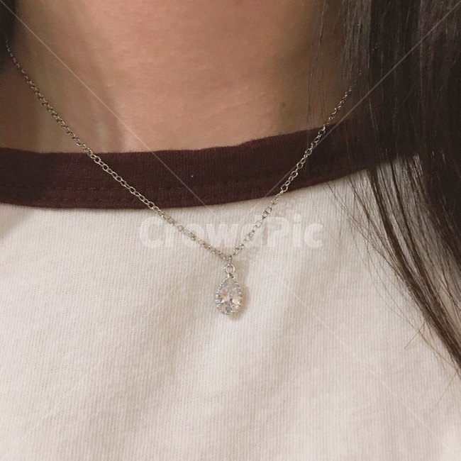 목걸이,악세사리,만들기,목,은,인물,확대,neck