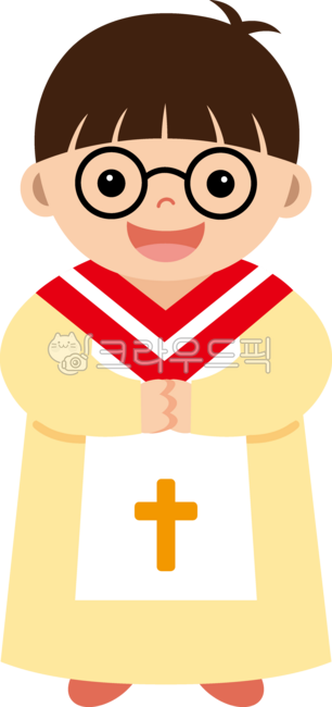성가대,찬양대,성가대원,찬양대원,예배,찬양,찬송,교회,종교,기독교,믿음,신앙,성가대가운,어린이,아동,아이,유치부,유아부,어린이성가대,어린이찬양대,성경학교,주일예배,거룩한,삽화,가톨릭,영성,성가