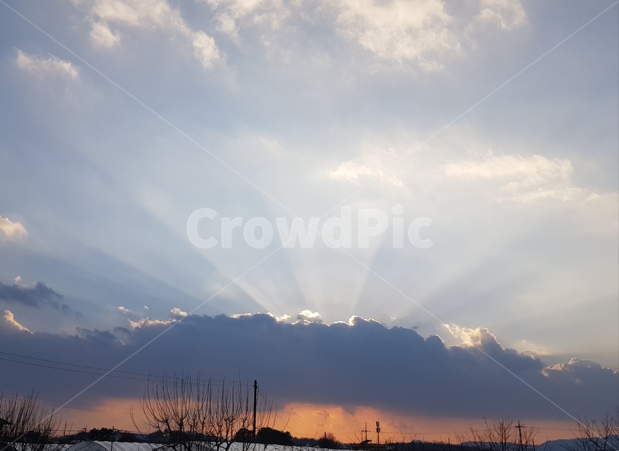 풍경,노을,하늘,오후,시골,자연,풍경,nature,landscape,outdoors,옥외,sunlight,햇빛