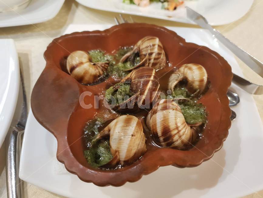 달팽이,달팽이요리,프랑스식,유럽식,음식,요리