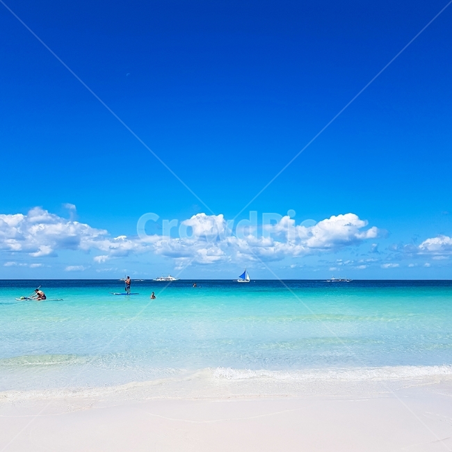바닷가,바다,보라카이,화이트비치,풍경,여름,계절,summer,season,해변,바다,beach,sea,ocean,대양,nature,자연,water,물,outdoors,옥외,shoreline,해안선,land,땅