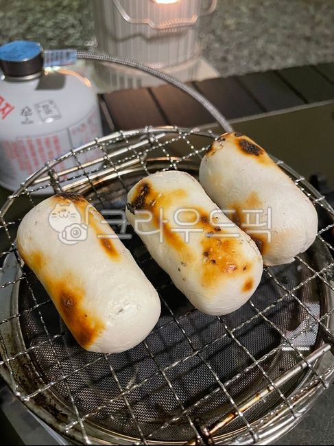 food,음식,가래떡,가래떡구이,떡구이,캠핑음식,캠핑요리,캠핑간식,겨울간식