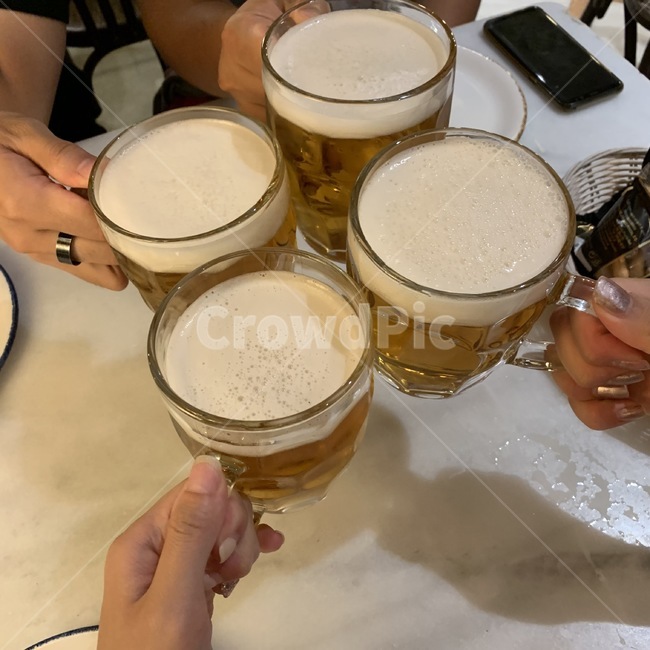 맥주,음료,거품,건배,회식