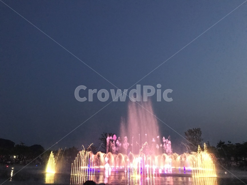 분수,음악분수,낙조분수,다대포,야경,야경,밤,풍경,nightscape,night,landscape,water,물,fountain