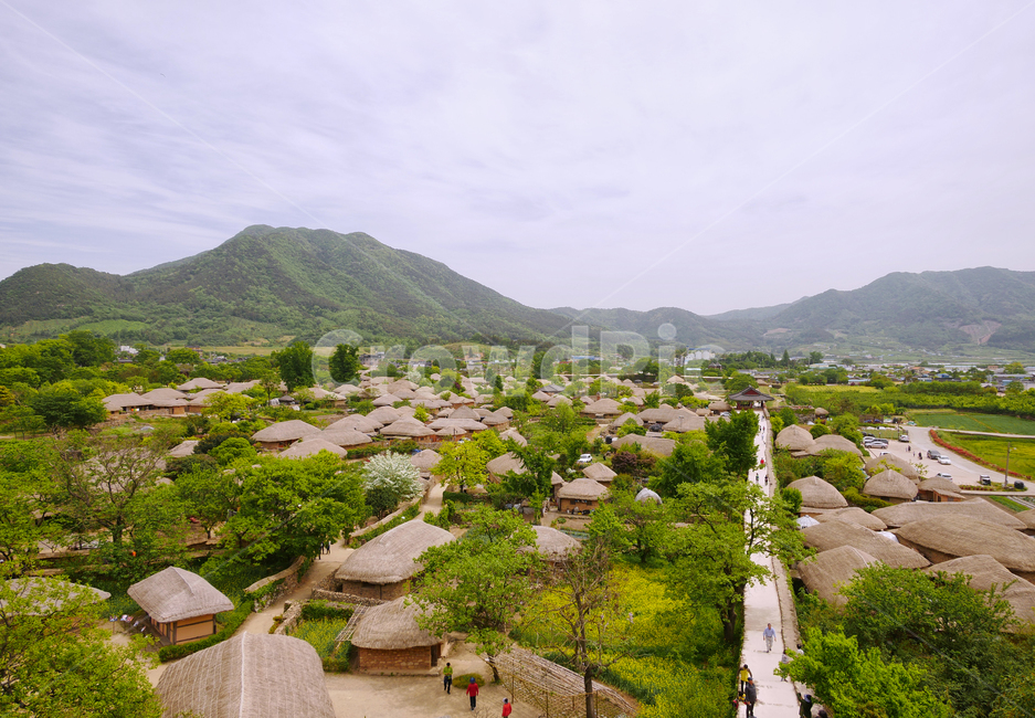 순천,낙안읍성,전통,마을,산,하늘,구름,풍경,한국풍경,시골,한국전통,한국문화