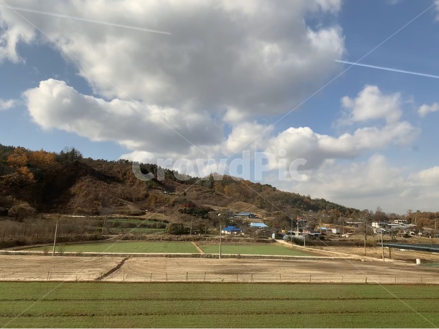 시골,들,밭,구름,흔들림,산,날씨,weather,nature,outdoors,옥외,자연,겨울