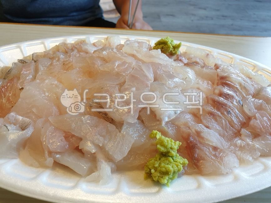 생선회, 모듬회, 회, halibut, assortedsashimi, 사진,이미지,일러스트,캘리그라피 - 나미남편작가
