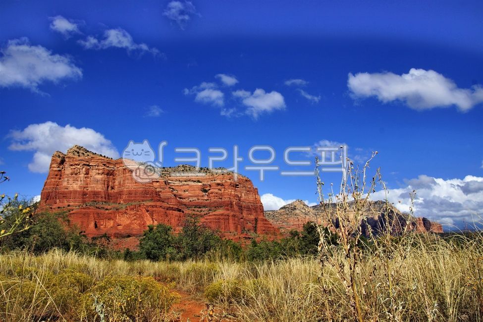 rock,USA,Cliff,nature,plateau,Sedona scenery,sedona,mountain scenery,western usa,grassland