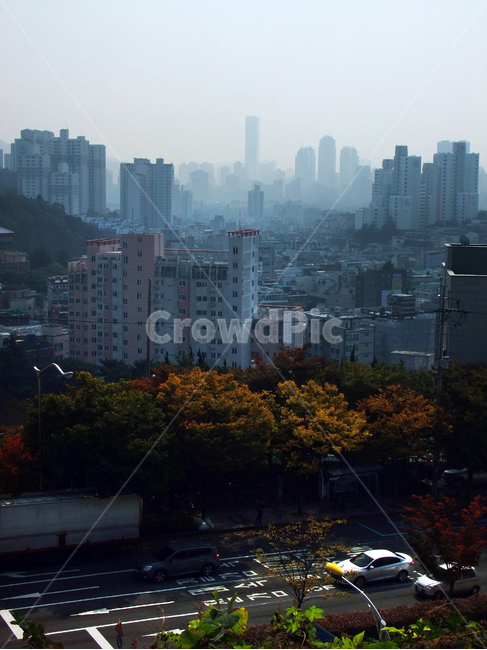 fine dust,Pollution,city,smoke,dust storm