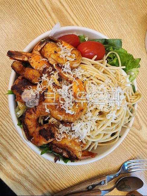 salad,clean diet,Salad Pasta,diet food,Shrimp Pasta