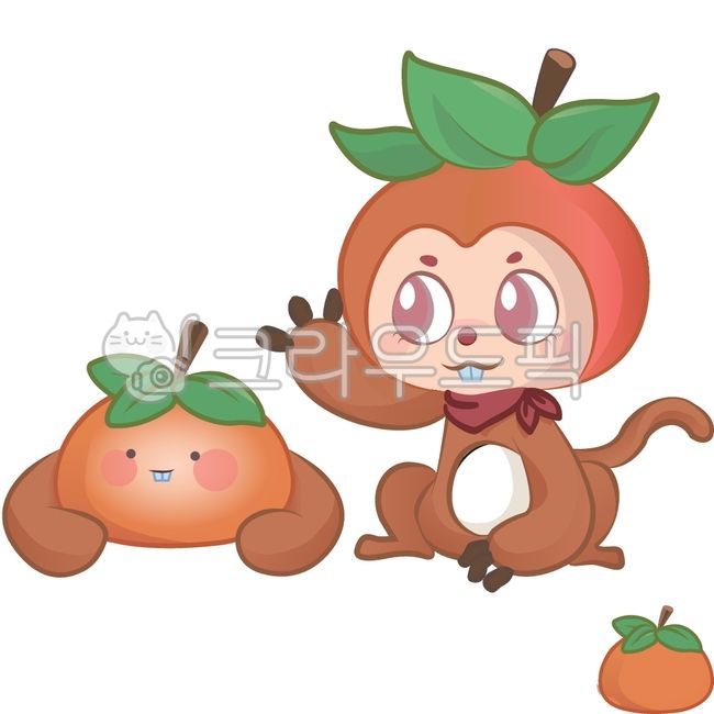 특산물,감,원숭이,감캐릭터,원숭이캐릭터,동물캐릭터,게임npc,npc,인디게임npc,귀여운,상상게임캐릭터,game,monster,게임몬스터,몬스터,인디게임몬스터,과일,단감,원숭이단감,illustrator,클립아트,지역특산물,특산물단감,떫은감,캐릭터