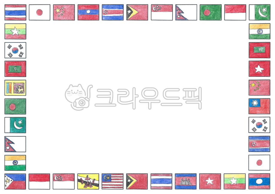 Singapore,Cambodia,borders,Indochina,East Timor,Malaysia,Thailand,picture frames,memo paper,Vietnam,Pakistan,bulletin boards,flag border,invitations,China,stationery,Laos,name tags,Nepal,Korea,flag name tags,Orient,frames,Sri Lanka,Democratic Peoples Repu