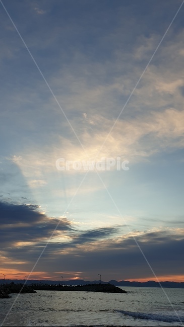 nature,자연,outdoors,옥외,바다,새벽바다,새벽,겨울바다,겨울,노을,새벽노을,하늘,구름,부두,선착장,태양,해맞이,새해,아침햇살,햇살