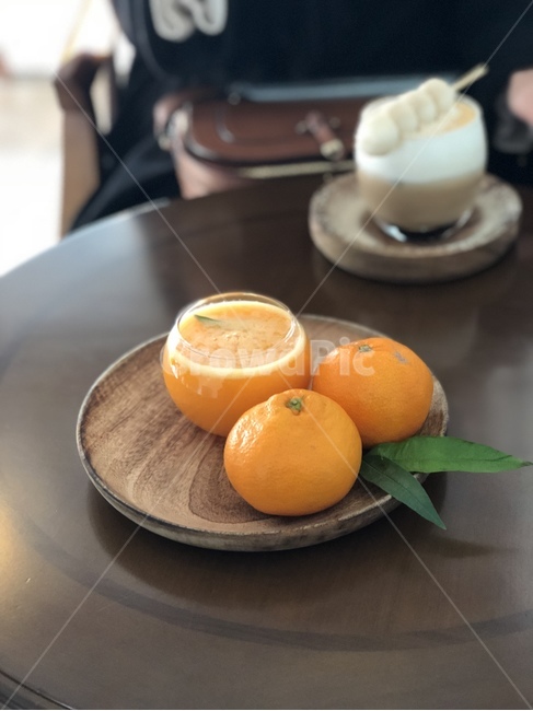 귤,디저트,음료,카페,플레이팅,cafe,drink