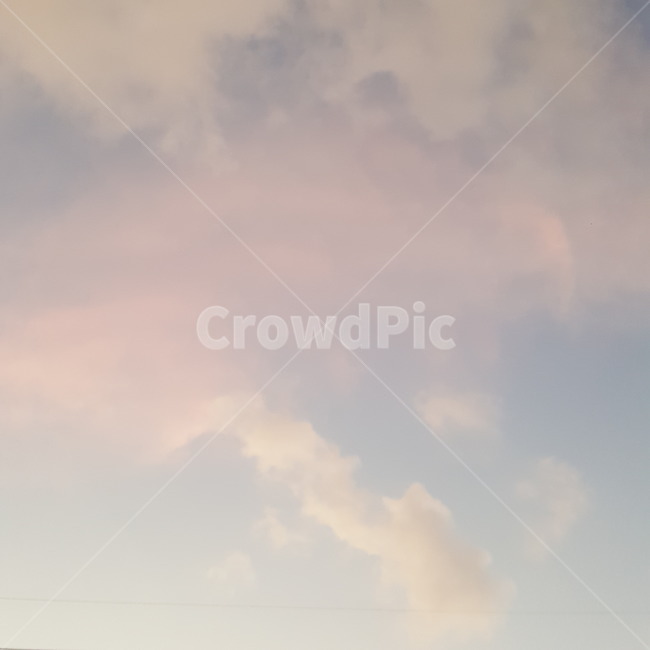 구름,핑크빛,sky,하늘,감성
