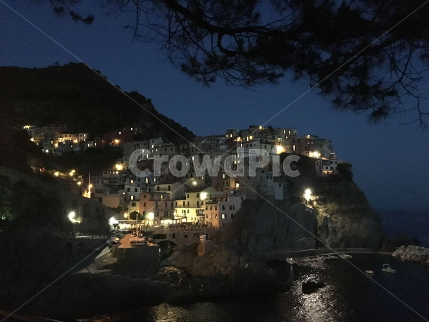 친퀘테레,야경,바다,이탈리아,마나롤라,manarola,cinqueterre,유럽