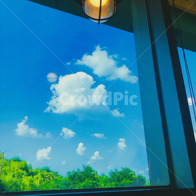 구름,창가,창문,하늘,window