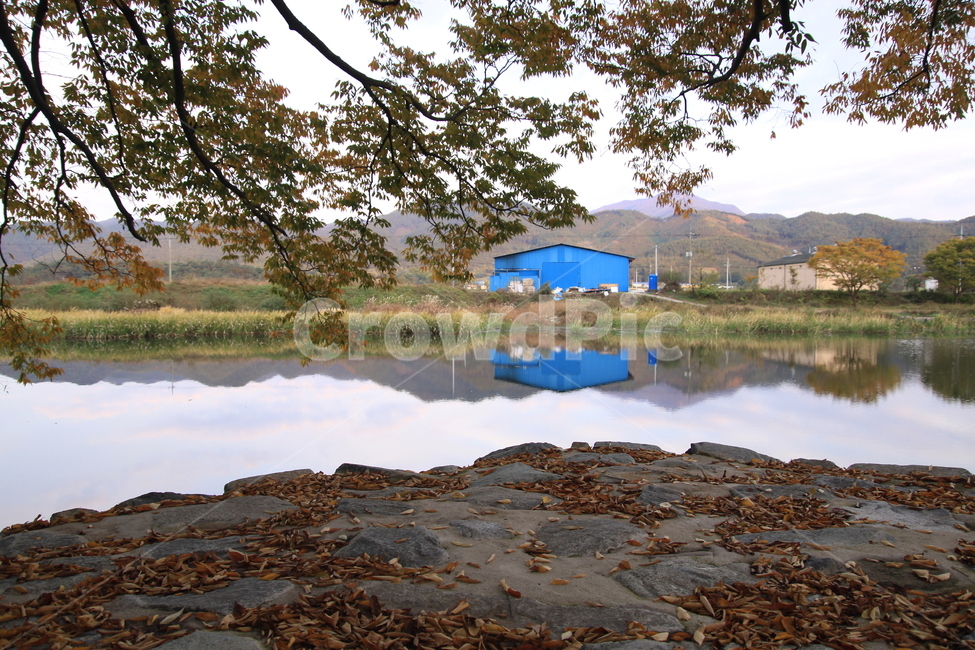 화순,둔동마을,파란색,건물,반영,호수,자연풍경,나무,자연,풍경,nature,landscape,outdoors,옥외,water,물
