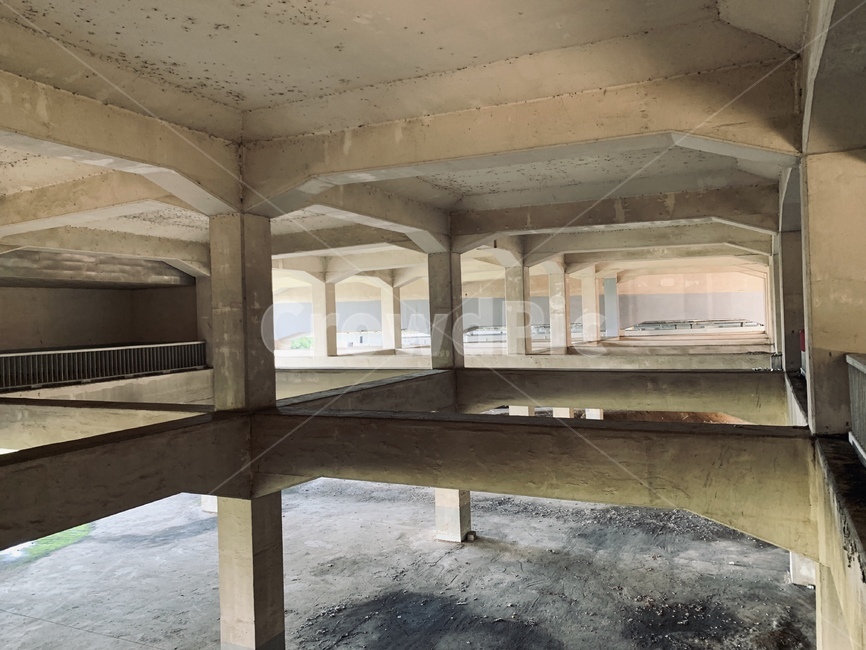 flooring,바닥,시멘트,구조물,터널,공터