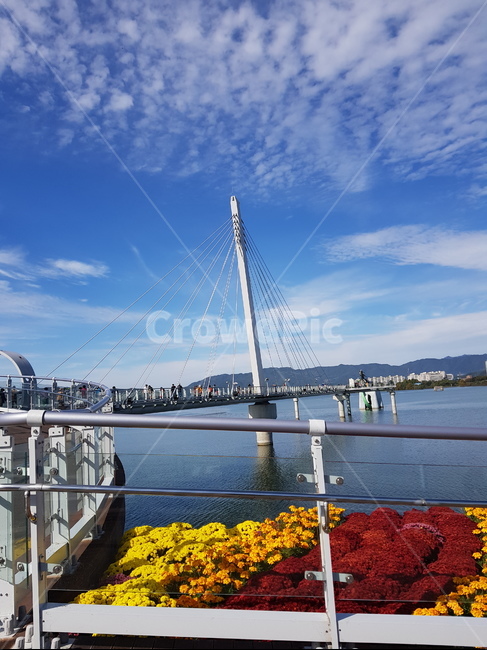 춘천,소양강,스카이워크,풍경,다리,강,자연,풍경,nature,landscape,한국자연풍경,한국자연경관,korea nature landscape,watercraft,선박,vehicle,차량,transportation,교통
