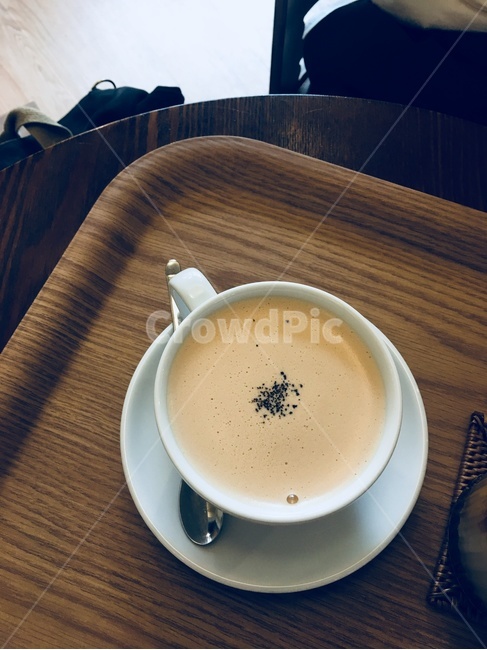 카페,밀크티,커피,쟁반,안정,여유,커피,카페,coffee,cafe
