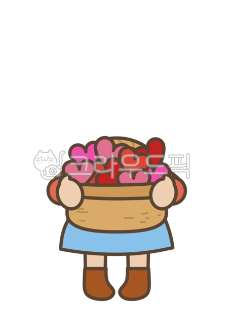 synthesis,love,Decorating the environment,basket,Decorating a diary,Environment configuration,adornment,Day care Center,Good Note,Kindergarten,face composition,heart,Kindergarten illustration,Dakku,childrens synthesis,kindergarden,children,Daycare illustr