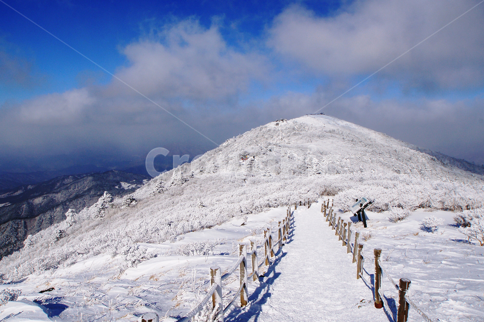 덕유산,설경,푸른하늘,눈,상고대,무주,주목,겨울,계절,winter,season,자연,풍경,nature,landscape,outdoors,옥외