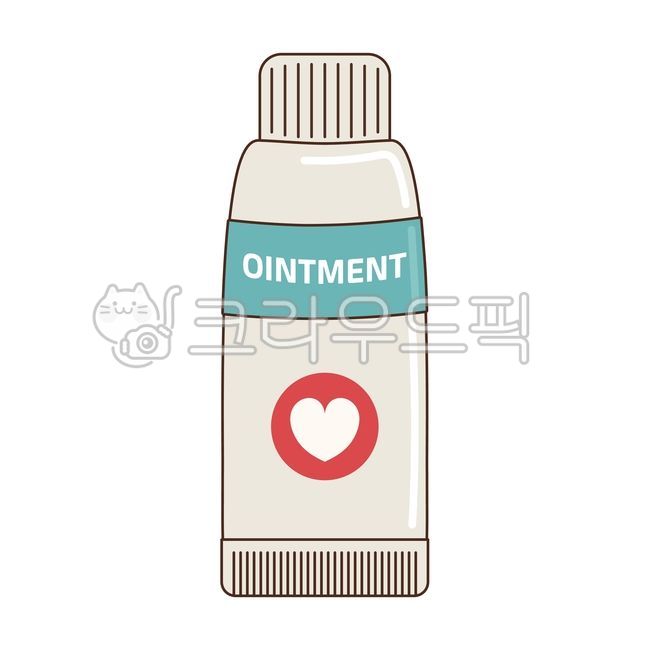 용기,케이스,연고,튜브,상처치료,ointment,말랑한용기,플라스틱,뚜껑,벡터,일러스트,클립아트,디자인,그래픽,테마,귀여운,메디슨
