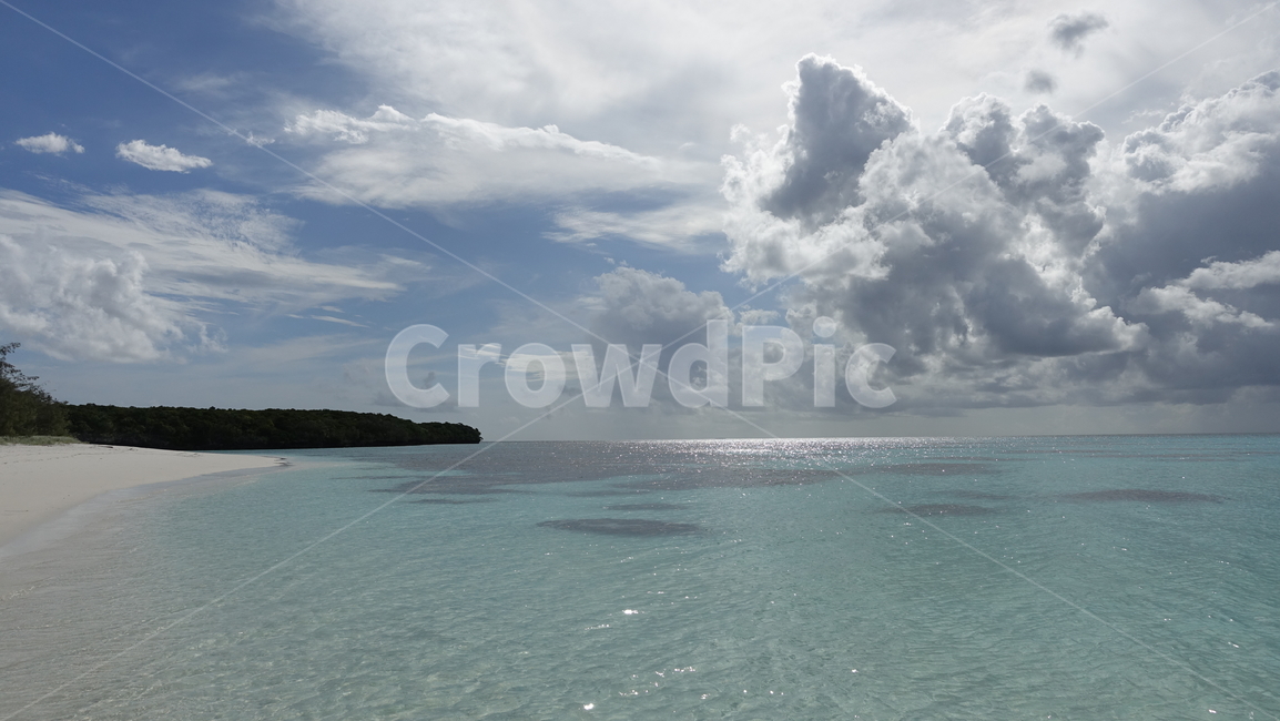 자연,바다,ocean,sea,nature,blue,turquoiseblue,아주르블루,휴양지,남태평양,구름,cloud,white,summer,여름,휴가,vacation,백사장,해변,뭉게구름,우베아,일데팡,노깡위,Nokanhui,뉴칼레도니아,일데빵,신혼여행,자연,풍경,nature,landscape