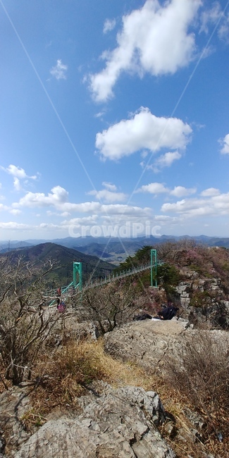 흔들다리,적석산,정상,마산,명산