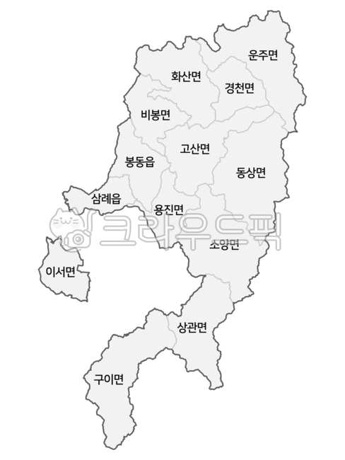 완주군,완주,완주군지도,완주군행정지도,완주군행정구역