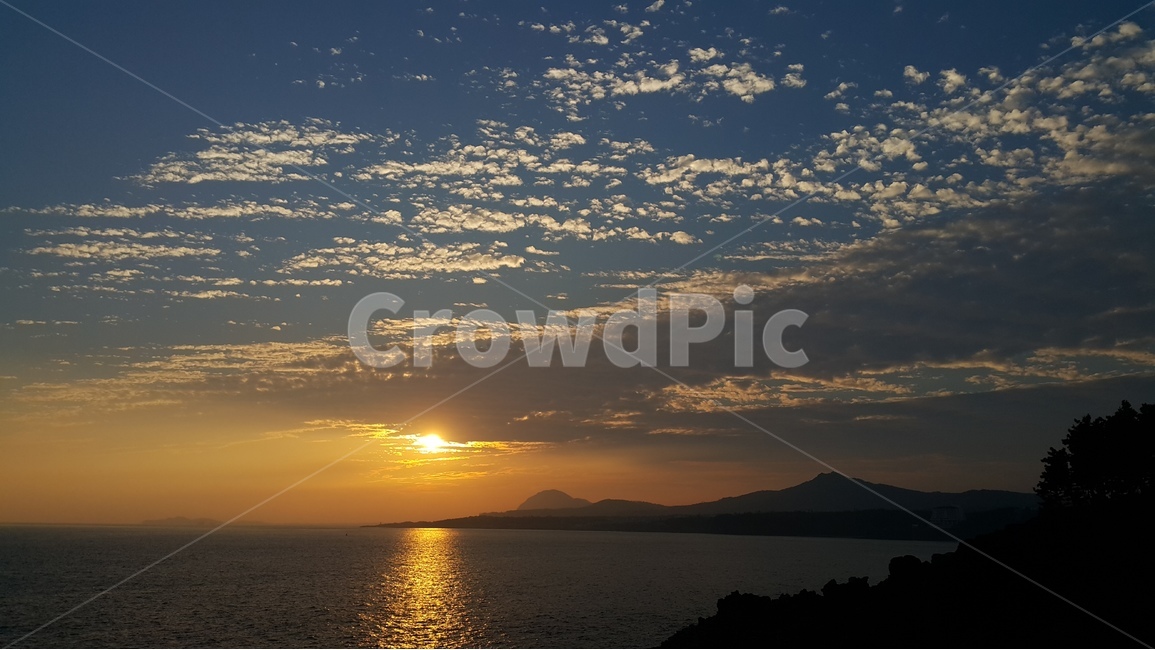 바다,노을,태양,구름,풍경,자연,풍경,nature,landscape,outdoors,옥외,sunlight,햇빛