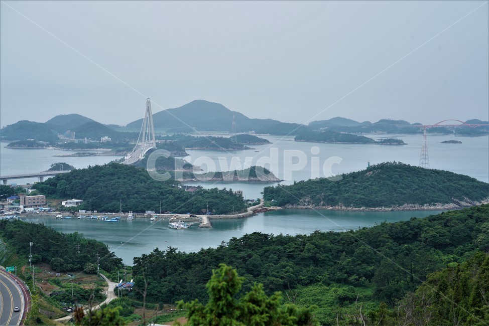 신시도,선유도,군산,대각산조망,군산등산,고군산군도,옥도면,선유대교