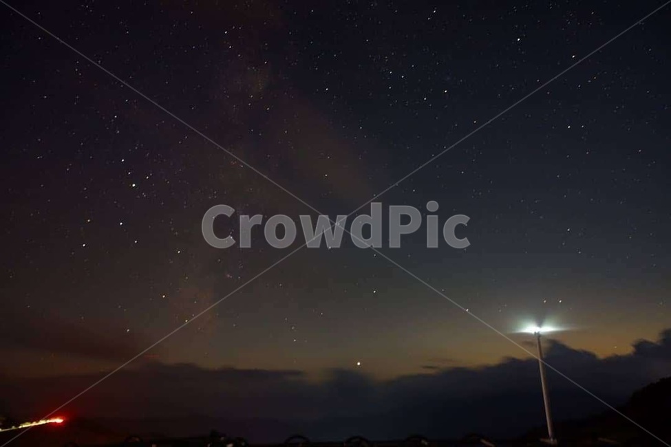 sky,Anbandegi,milky way,star,nature,night,milkyway,stars,Gangwondo,outdoors,Mirinae,Gangneung