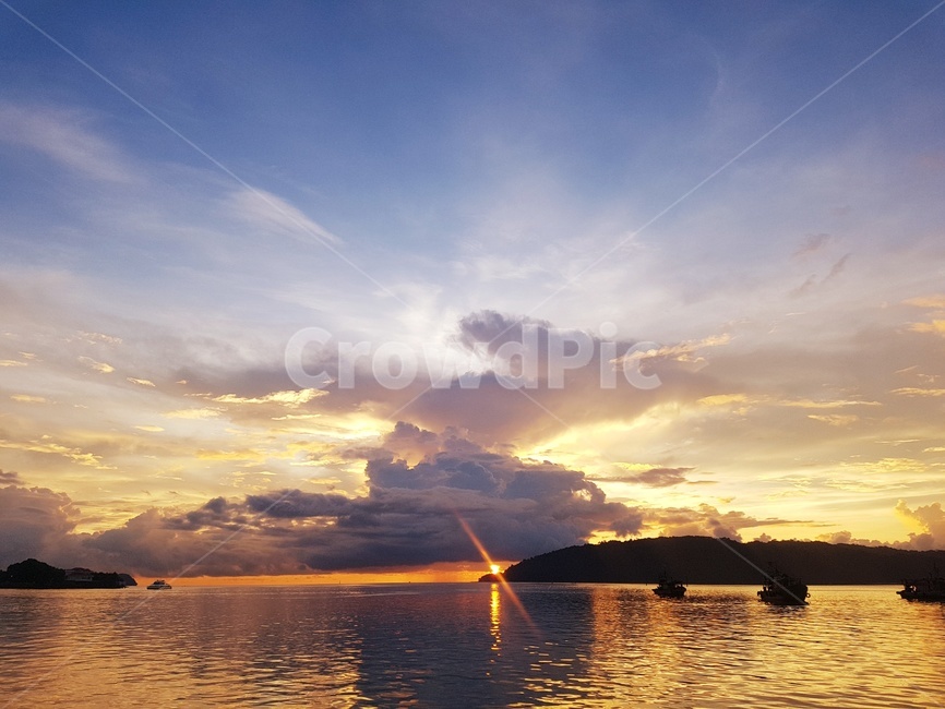 nature,자연,outdoors,옥외,sky,하늘,구름,석양,물결,자연,풍경,nature,landscape