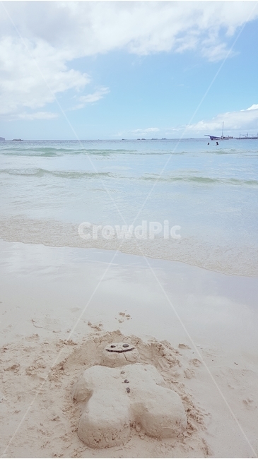 보라카이,boracay,모래,sand,바다,sea,하늘,sky,해변,beach,물,구름,모래성,쿠키,쿠키맨,자연,풍경,nature,landscape,해변,바다,beach,sea