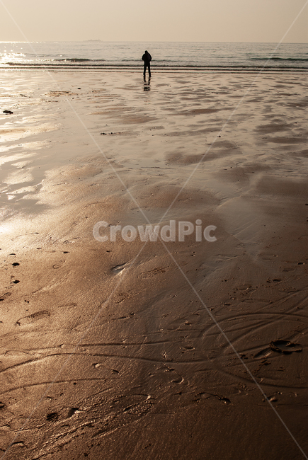 outdoors,옥외,nature,자연,sand,모래,ground,바닥,태안,해변,바다,바닷가,갯벌,진흙,실루엣,사람,홀로,해변,바다,beach,sea