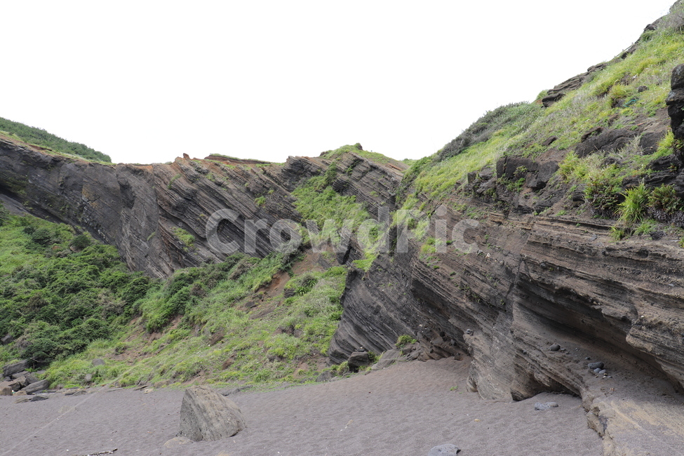 단층,자연,제주도,경사,자연경관,자연,풍경,nature,landscape,한국자연풍경,한국자연경관,korea nature landscape,cliff,낭떠러지,outdoors,옥외,slope