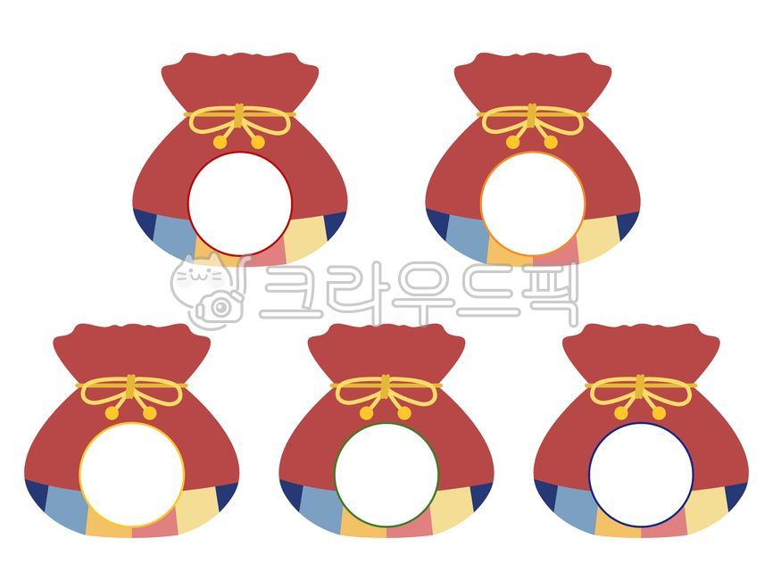 Holiday illustration,New Years Day environment composition,luck,Lucky bag garland,2023,Day care Center,Chuseok illustration,holiday,Thanksgiving,lucky bag,New Years environment composition,New Years Day Illustration,kindergarden,Holiday environment compos