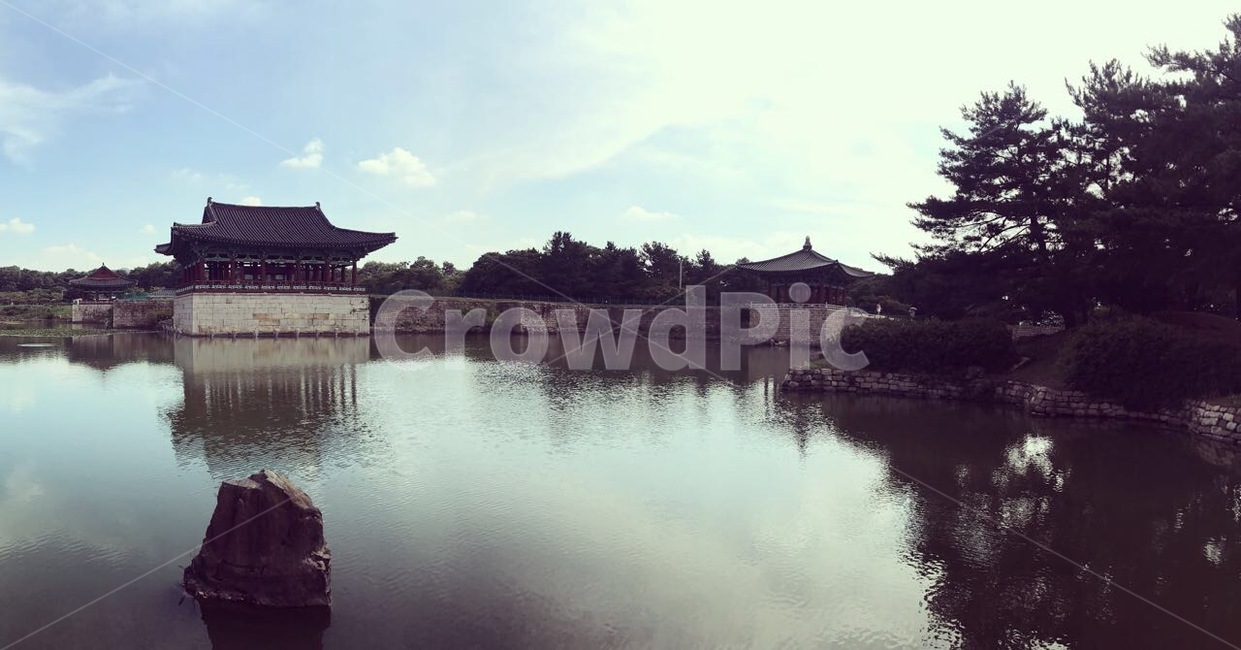 대한민국,경주,안압지,korea,노을