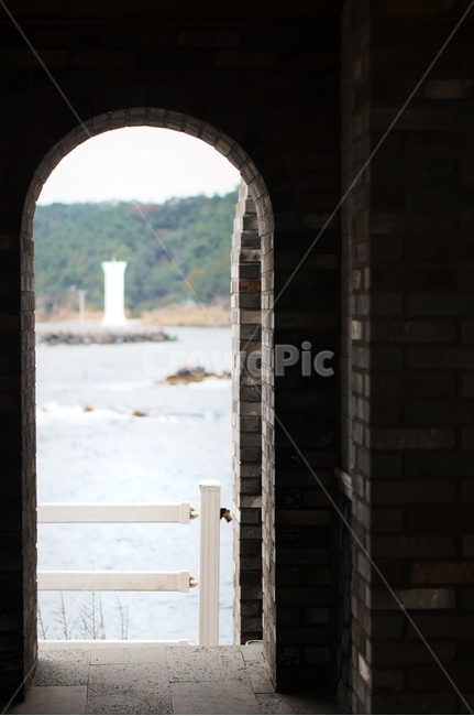 바다,성당,바라봄,아련,추억