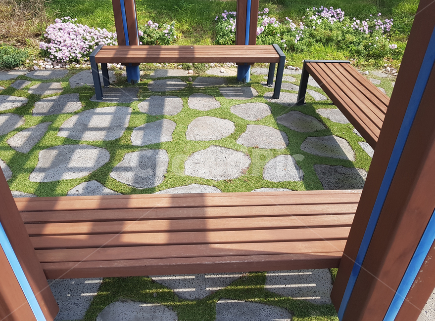 벤치,공원,정자,bench,바닥