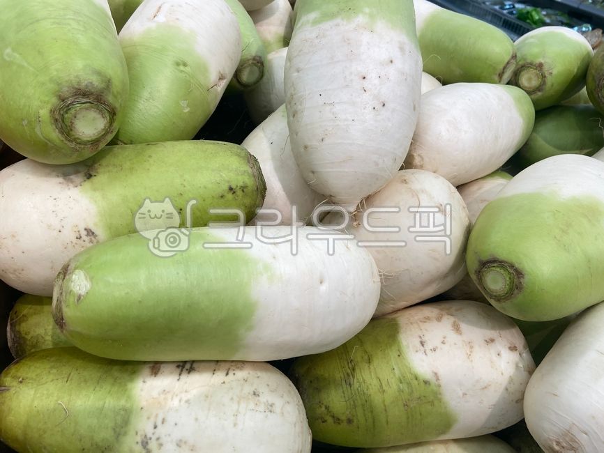 무, 채소, 깍두기, food, radish, 사진,이미지,일러스트,캘리그라피 - 실버제이작가