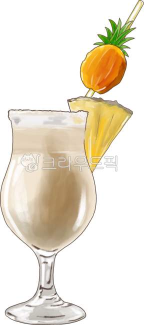 Pana colada,pina colada,cocktail,drink,alcohol,alcohol,highball,bar,pub,cocktail bar,menu,non-cocktail,cocktail drawing,cocktail image,cocktail watercolor,cocktail chalk art,cocktail hand drawing